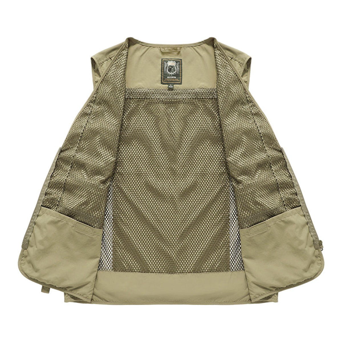 Men's Gilet Multi-Pocket Outdoor Zip-Up Vest
