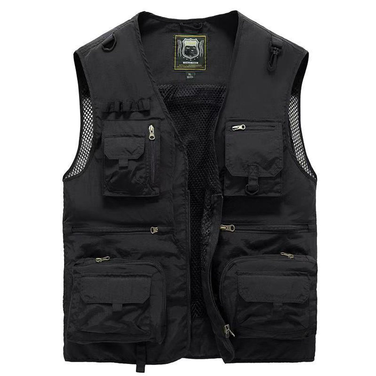 Men's Gilet Multi-Pocket Outdoor Zip-Up Vest